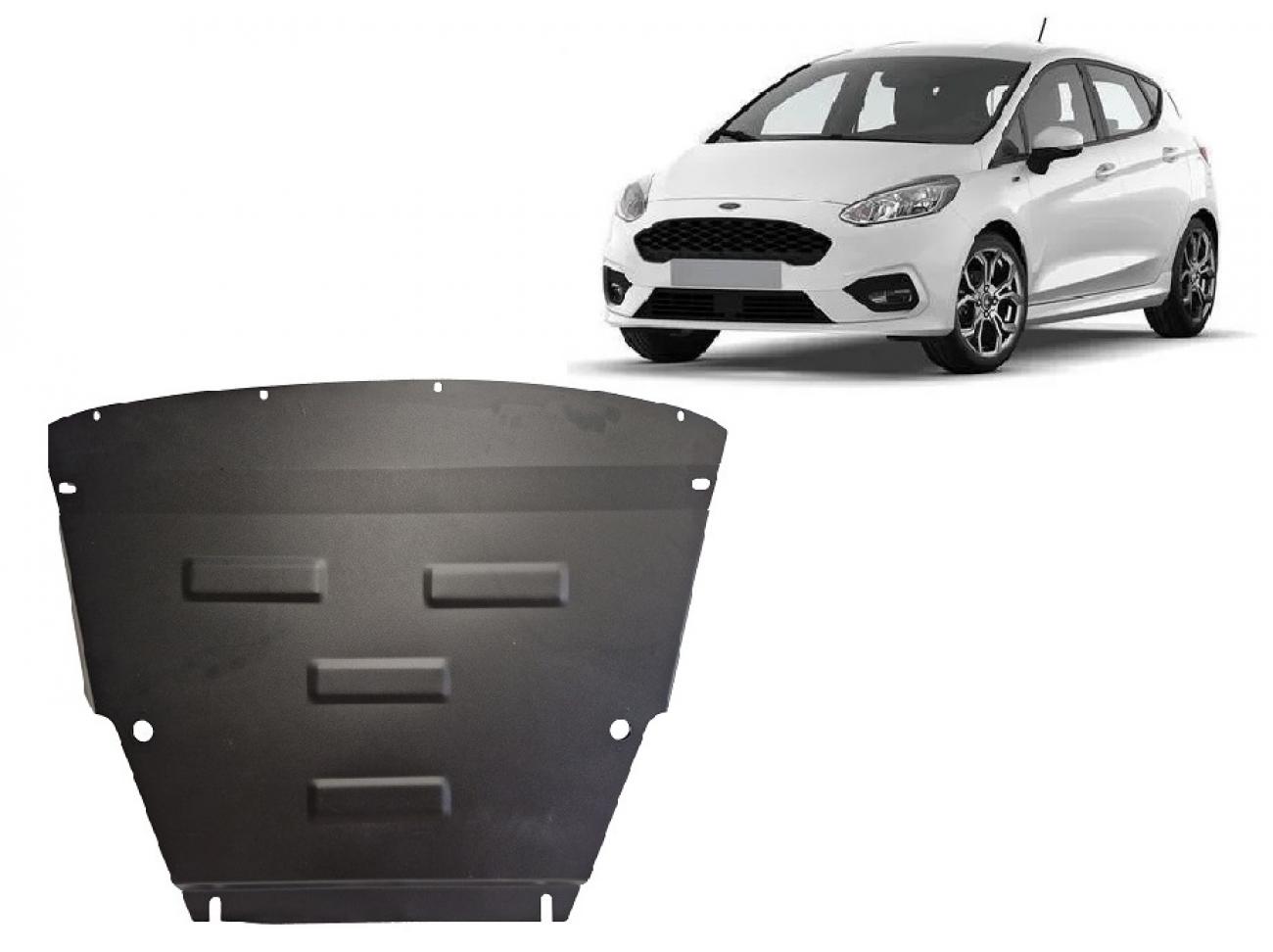Hasplåt Stål Motor+ | Ford Fiesta VII (2017-2026) - 2