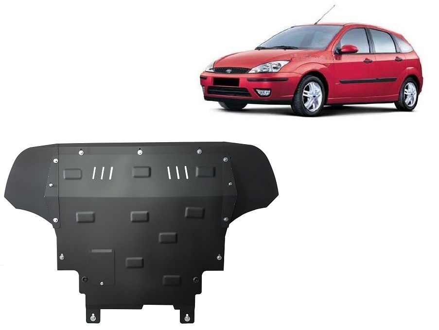 Protector inferior de acero Motor+ | Ford Focus 1 (1998-2004) - 2