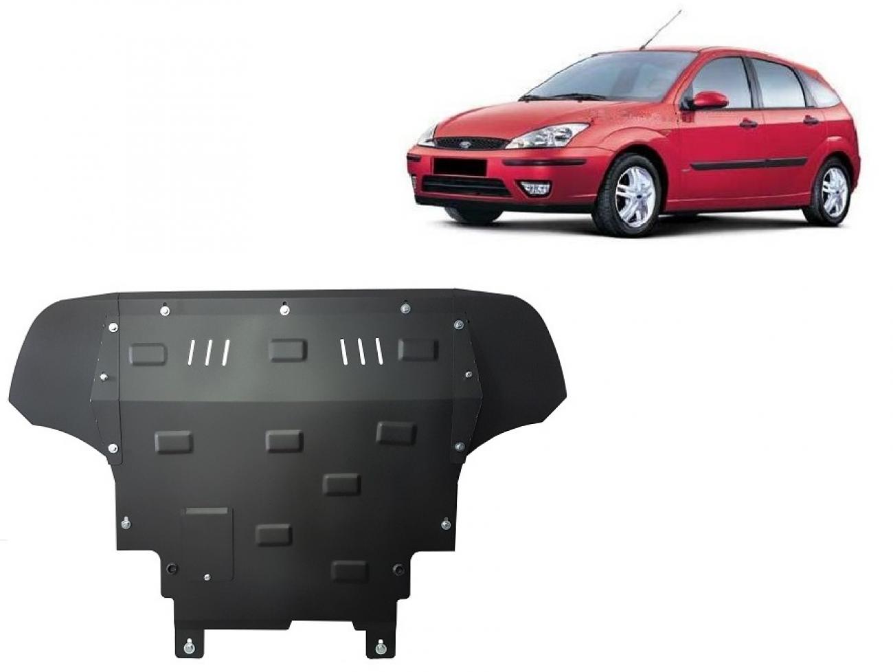 Hasplåt Stål Motor+ | Ford Focus 1 (1998-2004) - 2