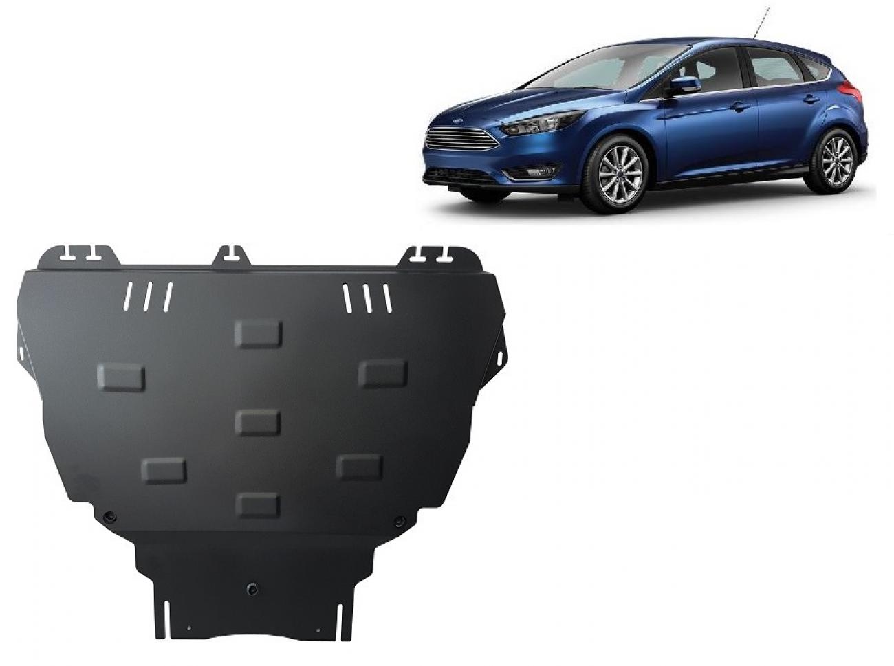 Skid plate Steel Engine+ | Ford Focus 3 (2010-2018) - 2