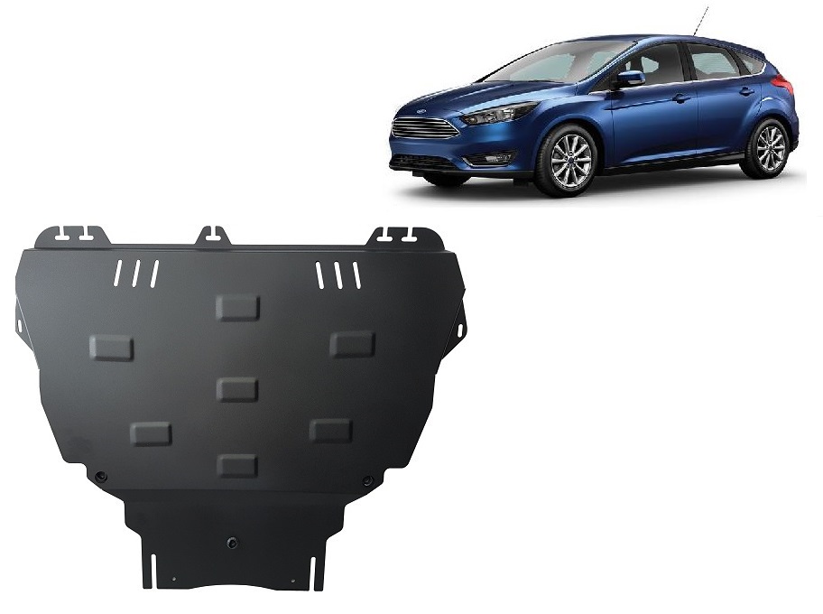 Protezione inferiore in acciaio Motore+ | Ford Focus 3 (2010-2018) - 2