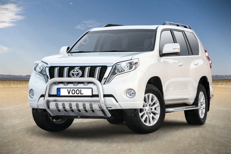 EU Valorauta suojalevyllä - Toyota Land Cruiser Prado (150) 2013-2017