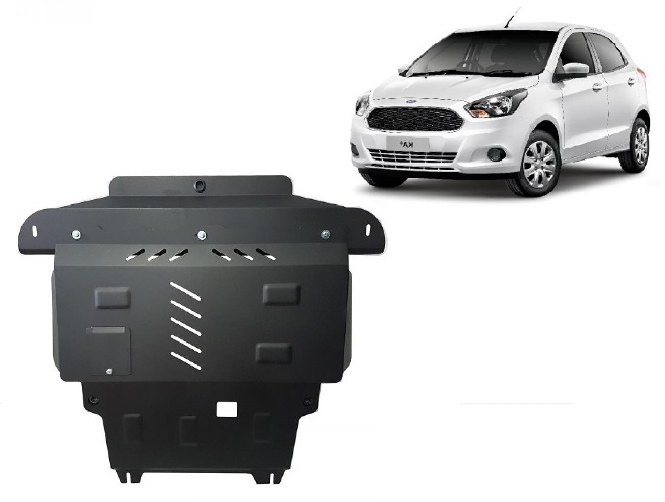 Hasplåt Stål Motor+ | Ford KA+ (2014-2020) - 2