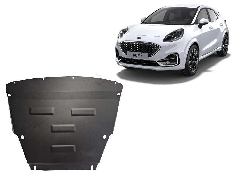 Stalen beschermplaat Motor+ | Ford Puma (2019-2026) - 2