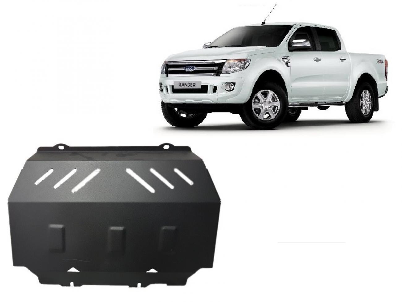 Bundplade Stål Motor+ | Ford Ranger (2010-2023) - 2