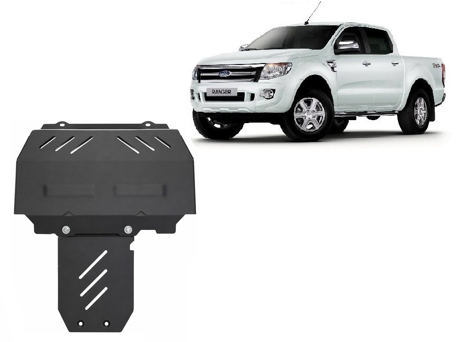 Stalen beschermplaat Motor+ | Ford Ranger (2010-2023) - 2