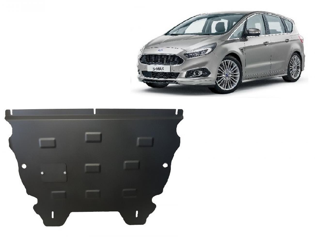 Pohjapanssari Teräs Moottori+ | Ford S-Max (2015-2023) - 2