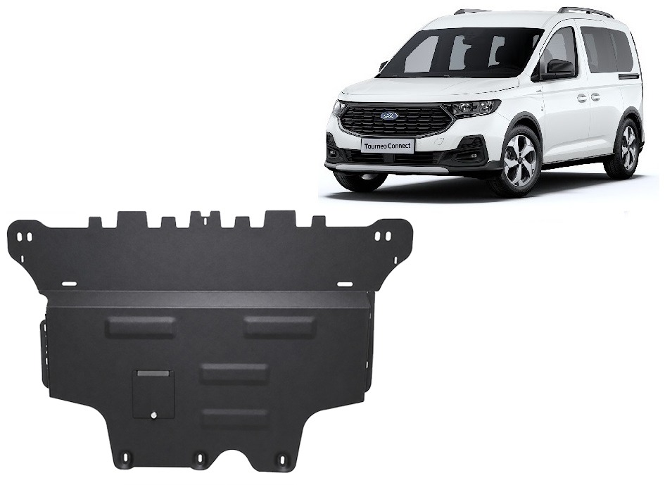 Skid plate Steel Engine+ | Ford Tourneo Connect (2021-2026) - 2