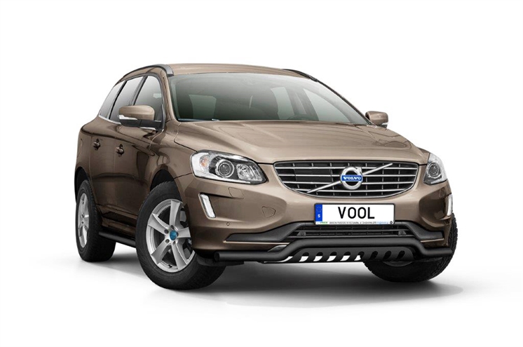 LOWBAR EU Bullbar with Skid Plate Black Volvo XC60 13 17