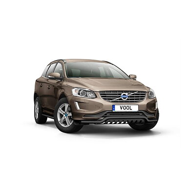 LOWBAR EU Frontbøjle med bundplade [Sort] - Volvo XC60 2013-2017