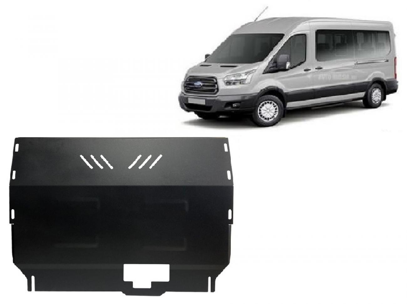 Pohjapanssari Teräs Moottori+ | Ford Transit- FWD (2020-2026) - 2