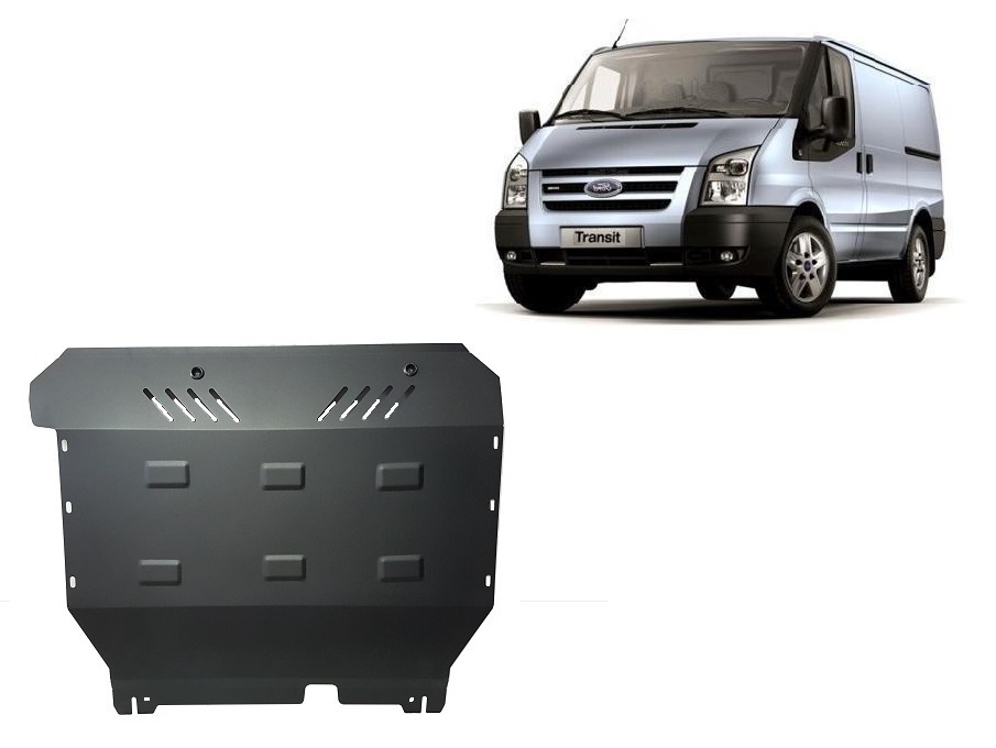 Protezione inferiore in acciaio Motore+ | Ford Transit - FWD (2007-2013) - 2