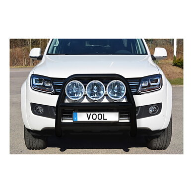 STOR 76MM Frontbøjle [Sort] - VW Amarok 2011-2016