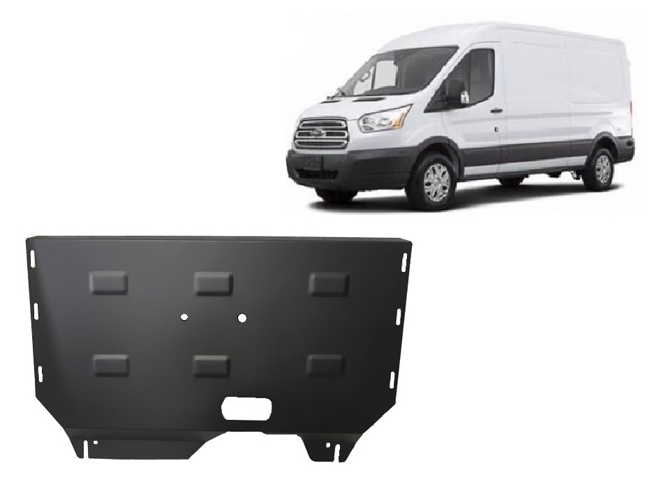 Skid plate Steel Engine+ | Ford Transit- FWD (2013-2020) - 2