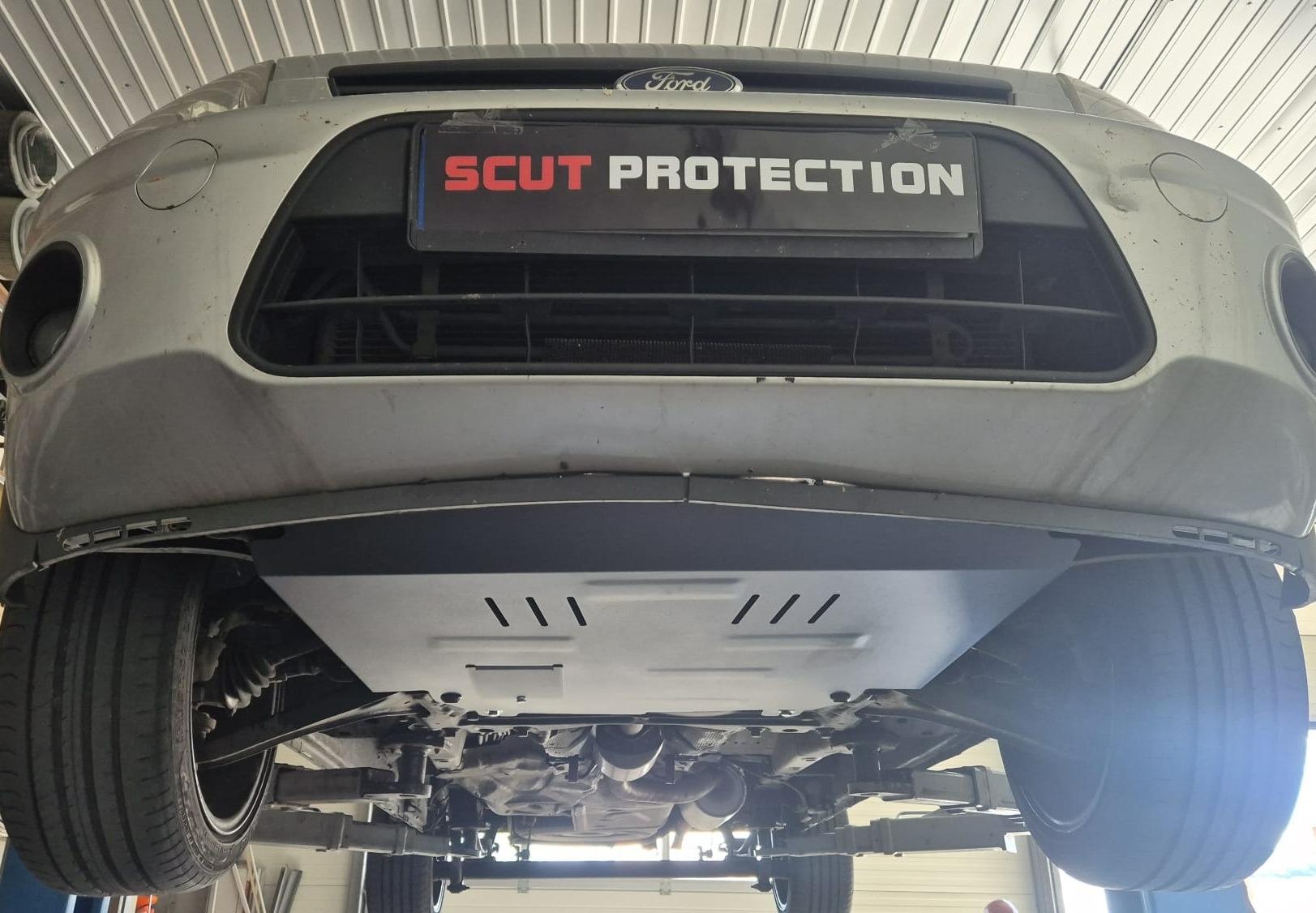 Protector inferior de acero Motor+ | Ford Transit Connect (2002-2012) - 8