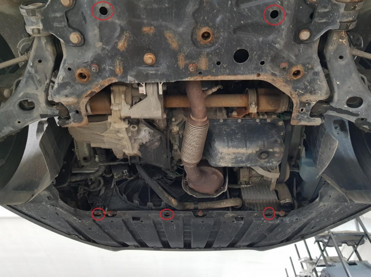 Skid plate Steel Engine+ | Ford Transit Connect (2013-2021) - 4