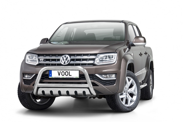 EU Bullbar with Skid Plate - VW Amarok 2017-