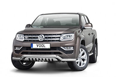 LOWBAR EU Frontbøjle med bundplade - VW Amarok 2017-