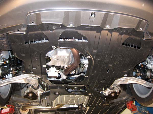 Protezione inferiore in acciaio Motore+ | Honda Civic (hayon) (2005-2015) - 4