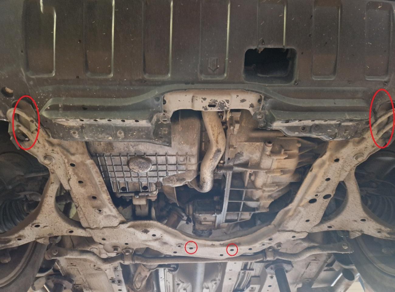 Hasplåt Stål Motor+ | Honda CR-V Gen 2 (2002-2007) - 4