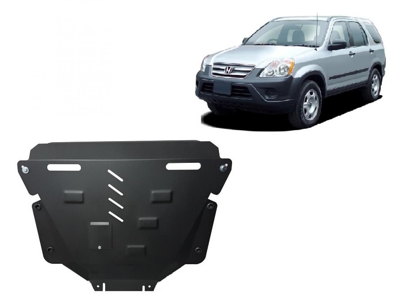 Hasplåt Stål Motor+ | Honda CR-V Gen 2 (2002-2007) - 2