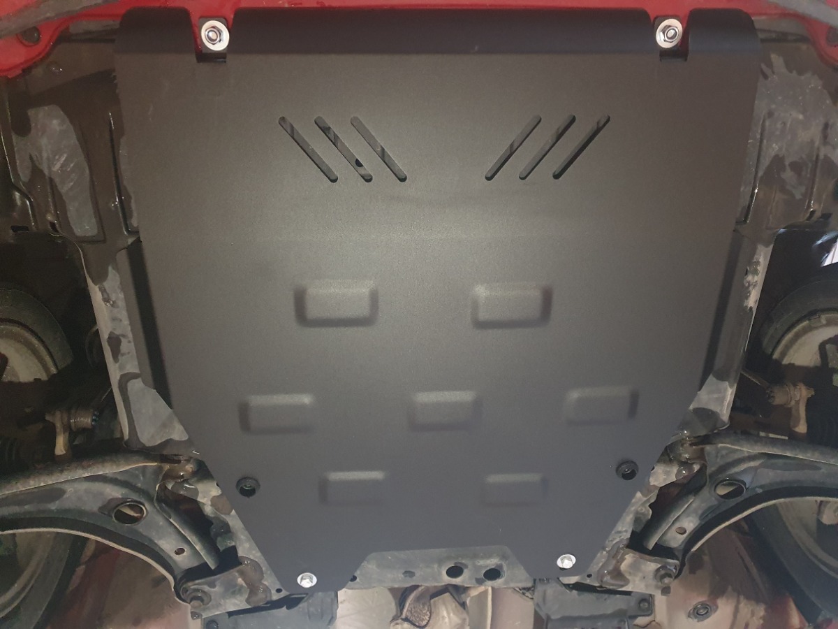 Skid plate Steel Engine+ | Honda Jazz (2002-2008) - 5