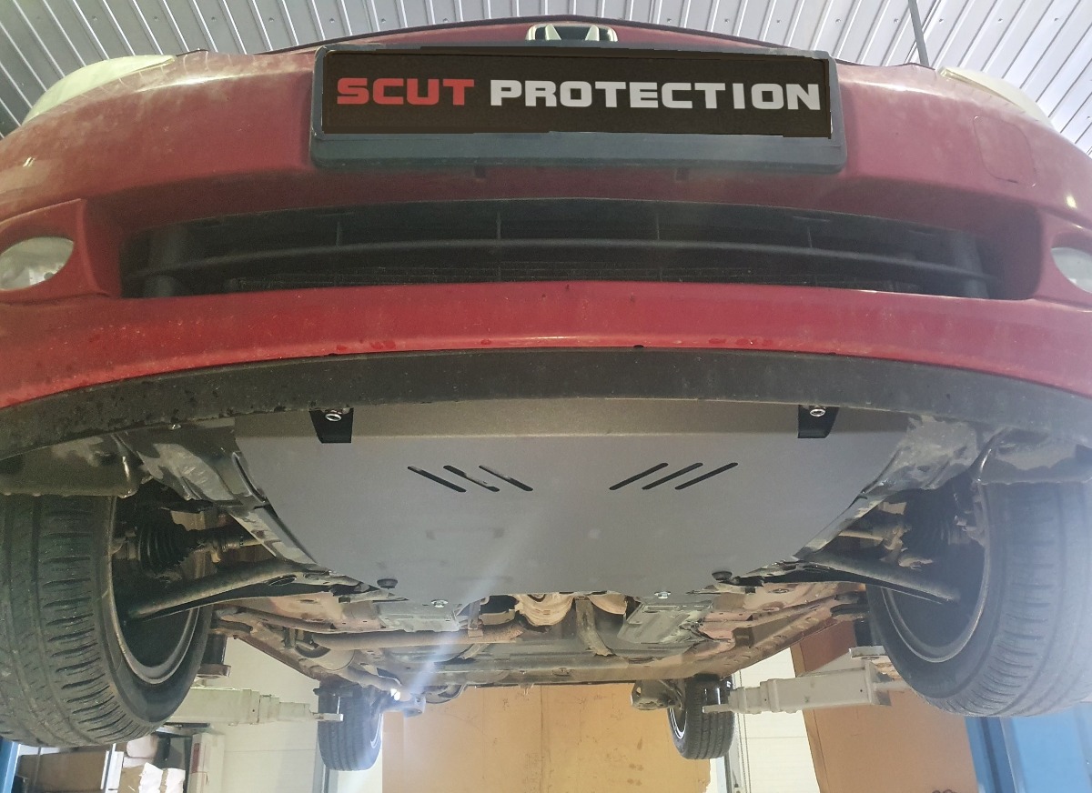Skid plate Steel Engine+ | Honda Jazz (2002-2008) - 6