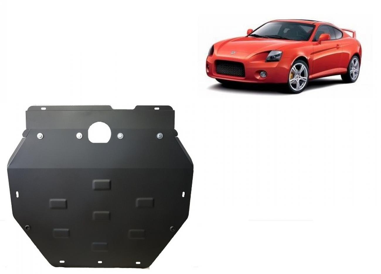 Skid plate Steel Engine+ | Hyundai Coupé Gk (2001-2010) - 2
