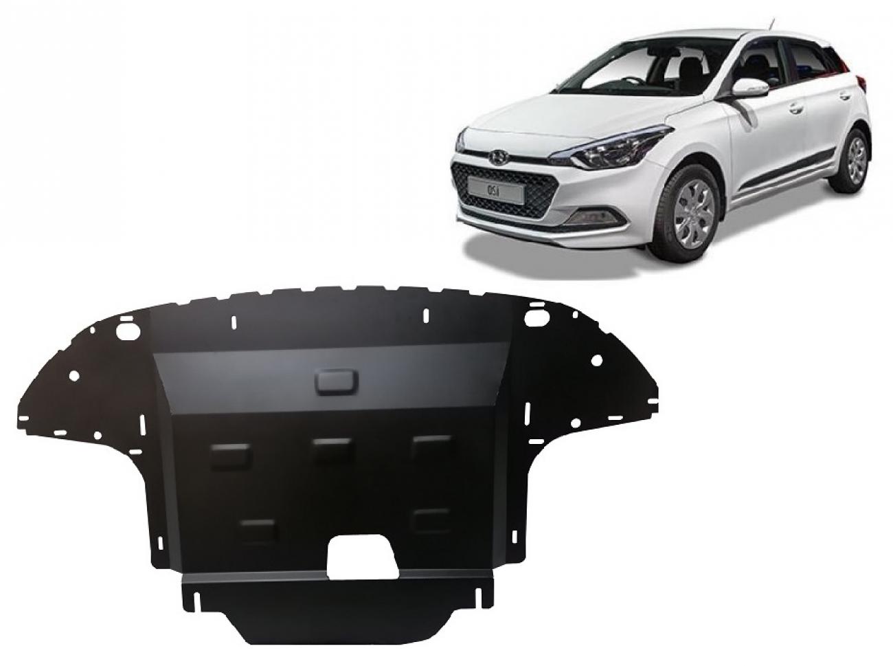Hasplåt Stål Motor+ | Hyundai i20 (2015-2020) - 2