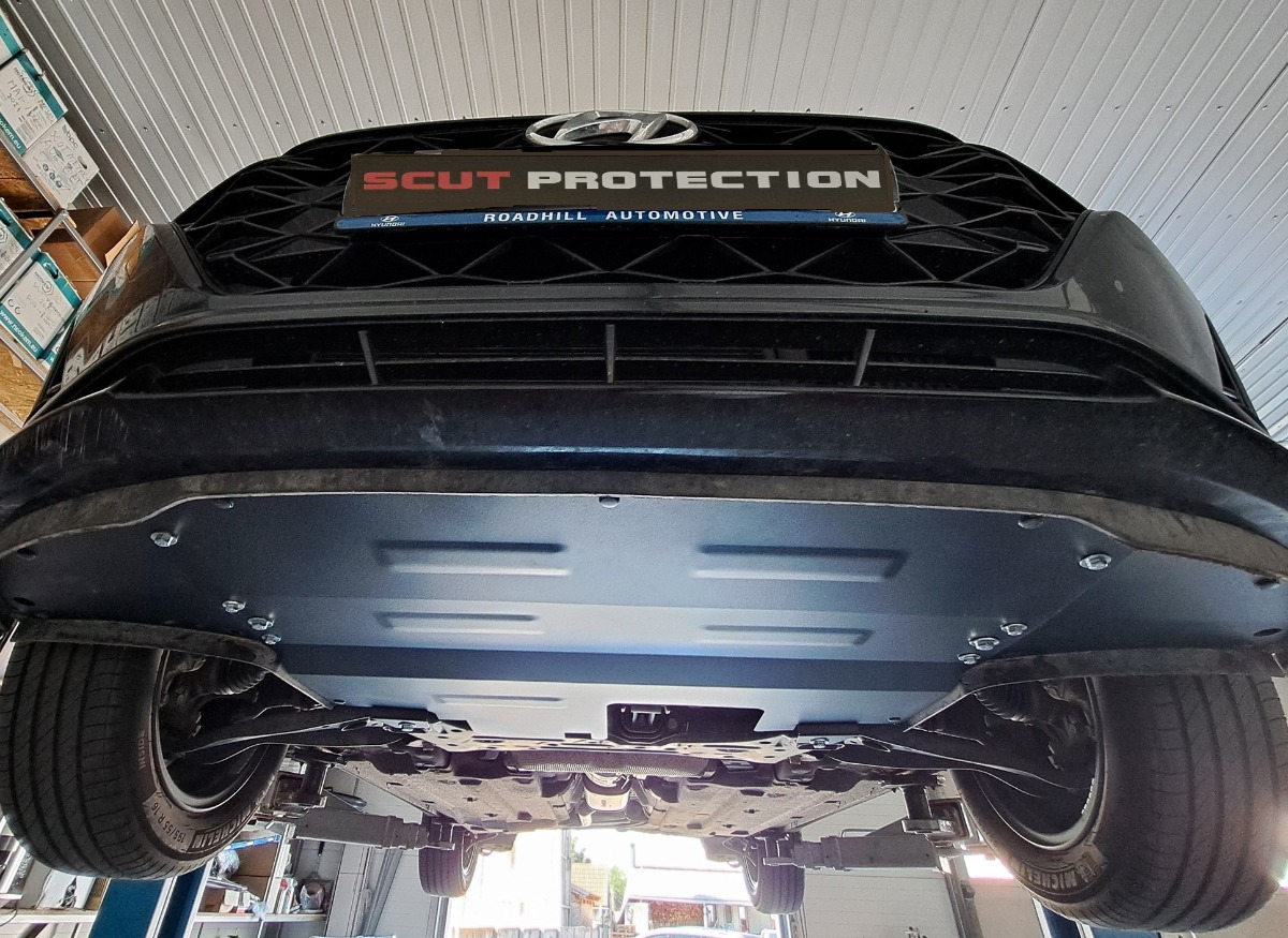 Protezione inferiore in acciaio Motore+ | Hyundai i20 Hybrid (2021-2026) - 8