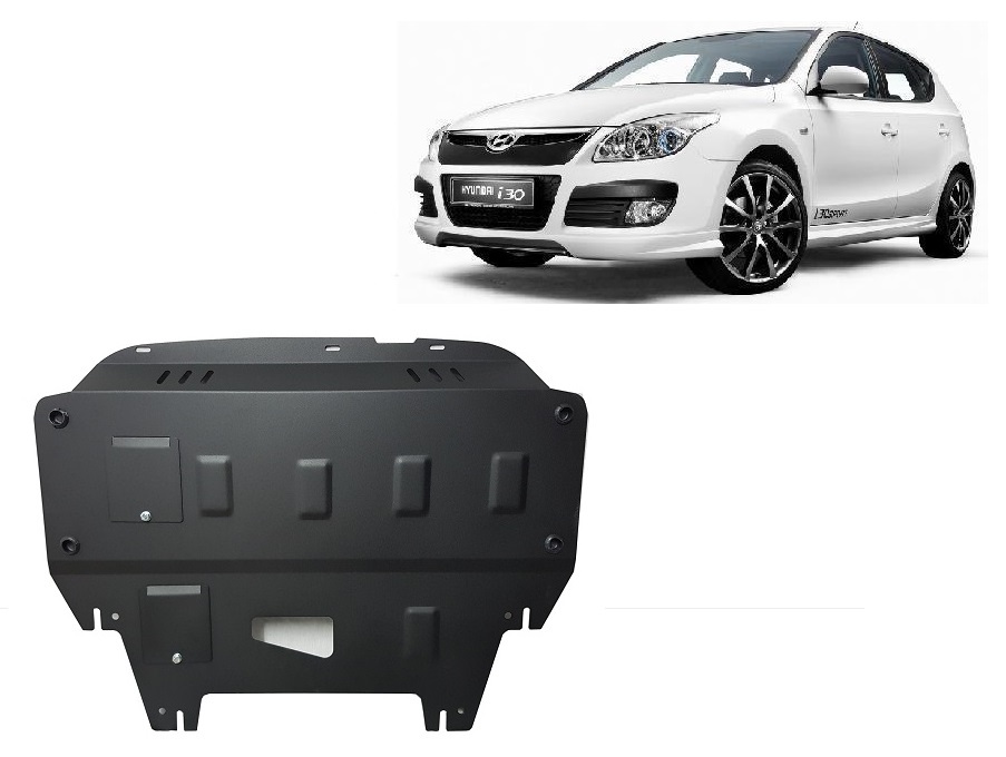 Proteção inferior em aço Motor+ | Hyundai I30 (2007-2011) - 2