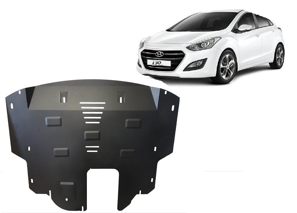 Skid plate Steel Engine+ | Hyundai I30 (2015-2016) - 2