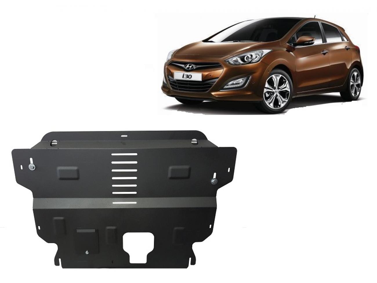 Skid plate Steel Engine+ | Hyundai i30 (2011-2014) - 2