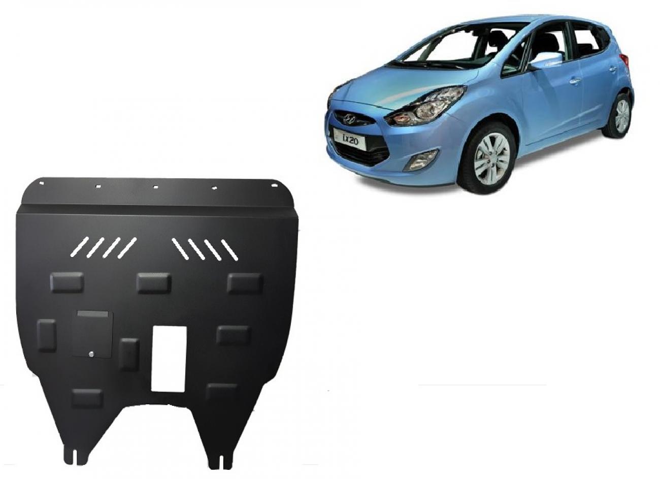 Skid plate Steel Engine+ | Hyundai ix20 (2011-2019) - 2