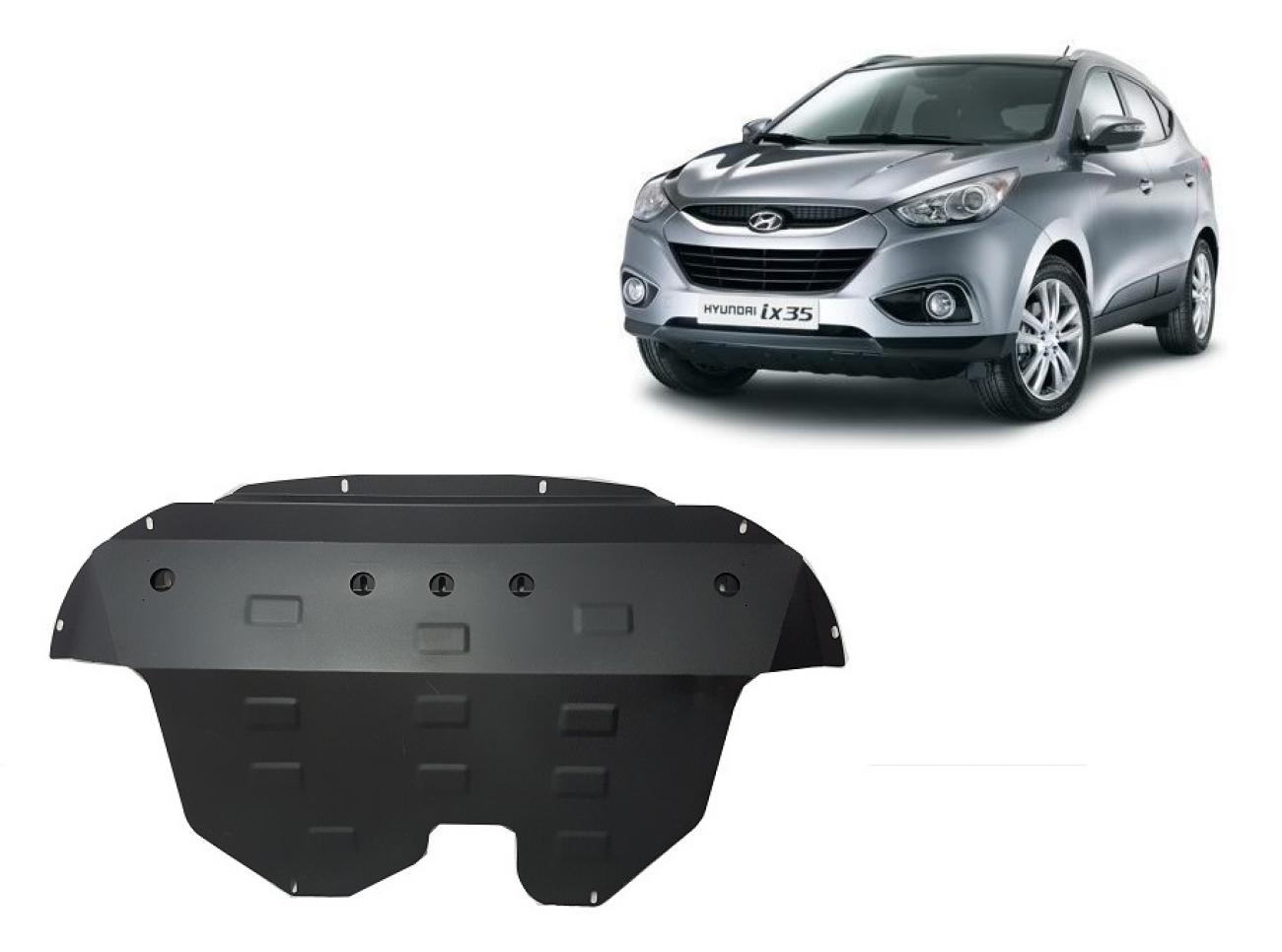 Skid plate Steel Engine+ | Hyundai IX35 (2009-2015) - 2