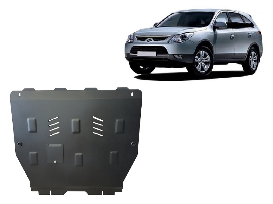 Protector inferior de acero Motor+ | Hyundai ix55 (2009-2015) - 2