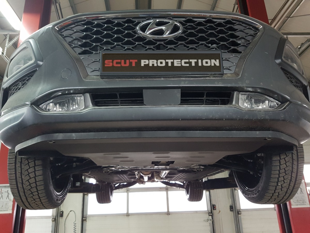 Protector inferior de acero Motor+ | Hyundai Kona (2017-2023) - 8