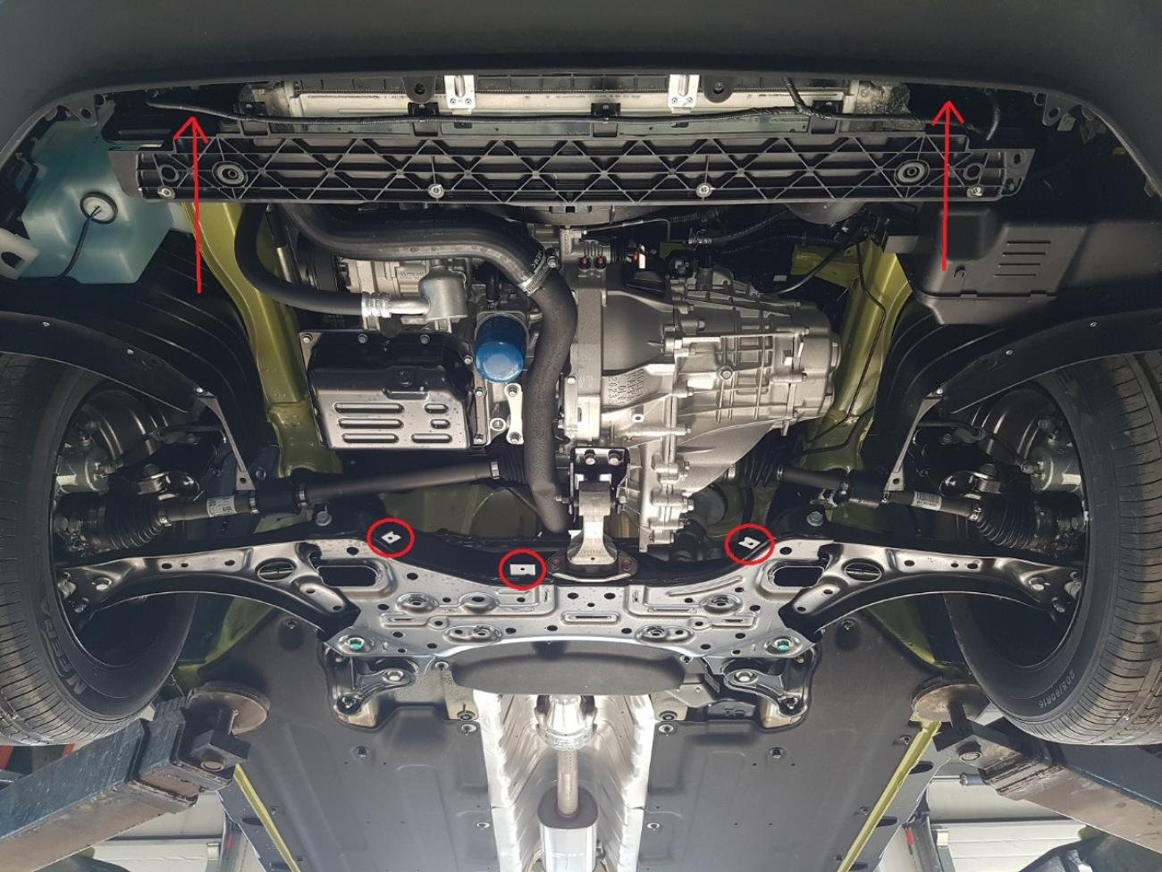 Pohjapanssari Teräs Moottori+ | Hyundai Kona (2017-2023) - 5