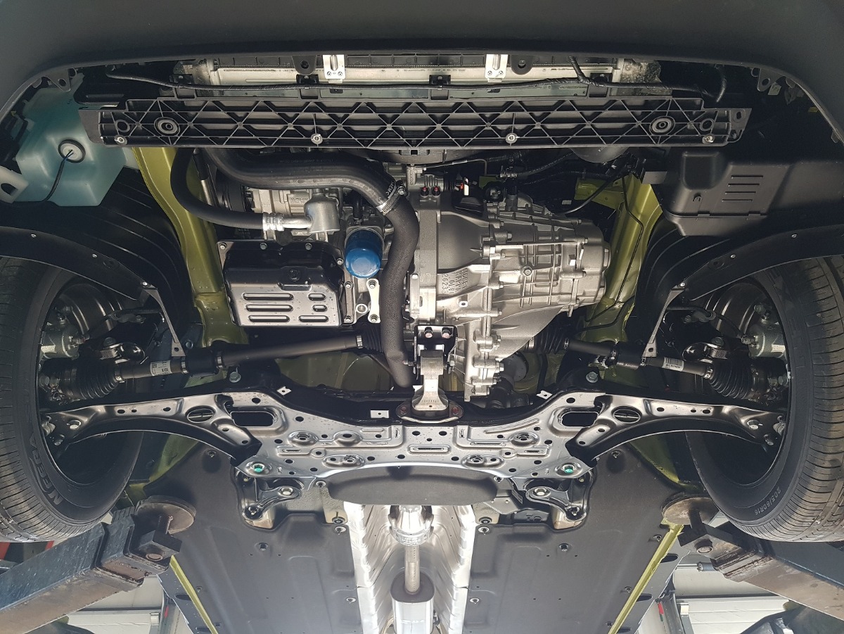 Protector inferior de acero Motor+ | Hyundai Kona (2017-2023) - 5