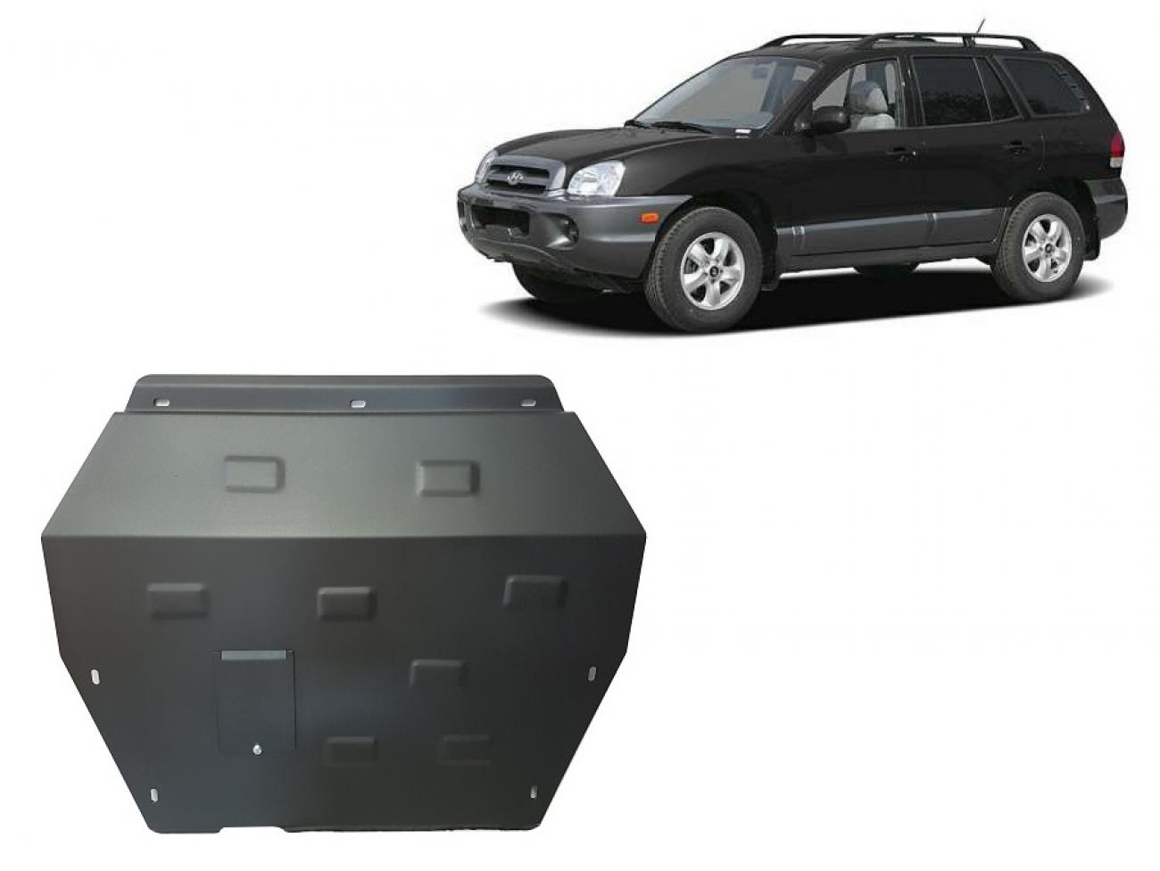 Skid plate Steel Engine+ | Hyundai Santa Fe (2001-2006) - 2
