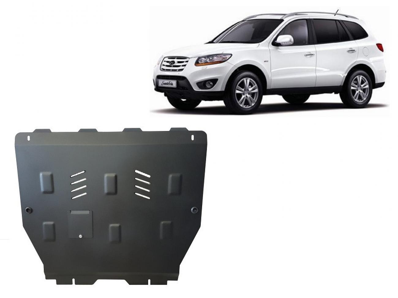 Skid plate Steel Engine+ | Hyundai Santa Fe (2006-2011) - 2