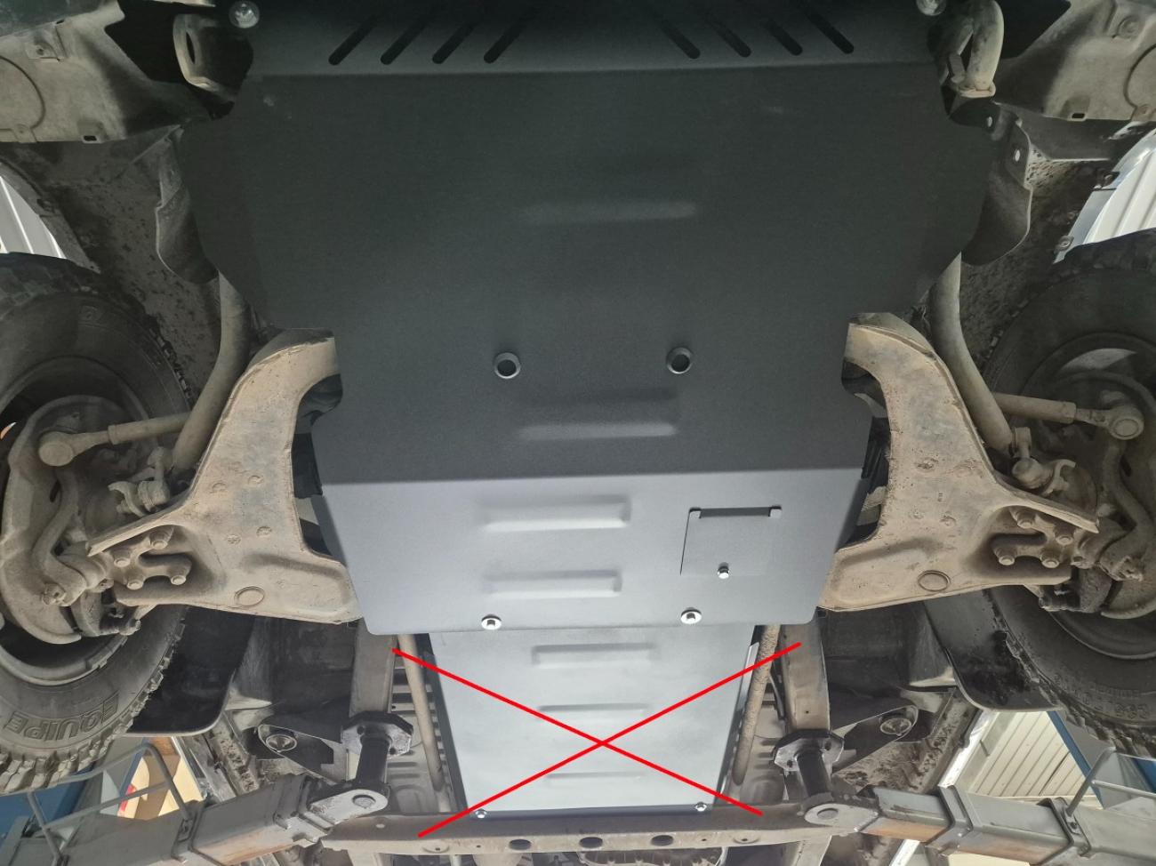 Pohjapanssari Teräs Moottori+ | Hyundai Terracan (2001-2007) - 8