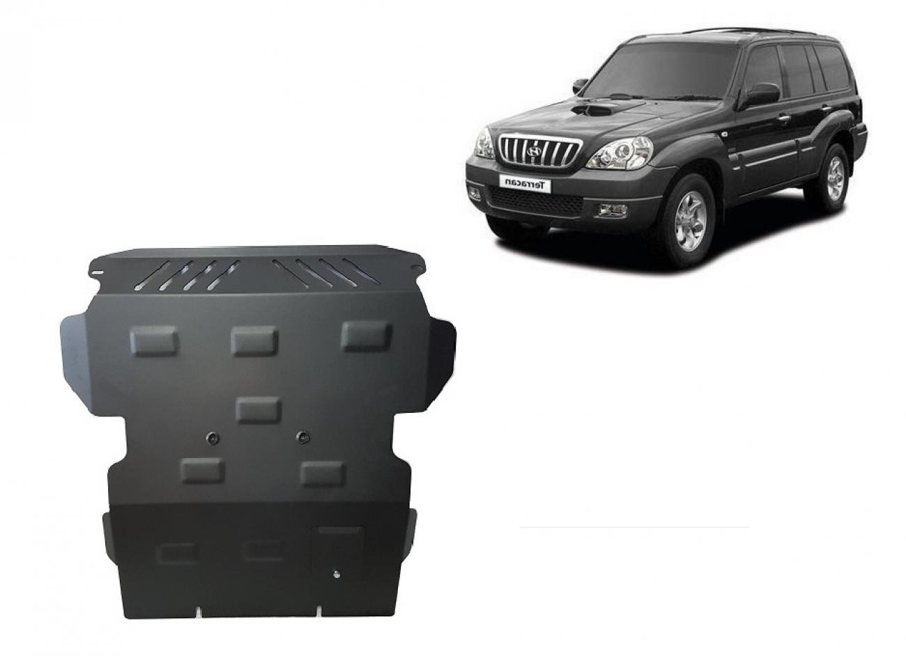 Pohjapanssari Teräs Moottori+ | Hyundai Terracan (2001-2007) - 2