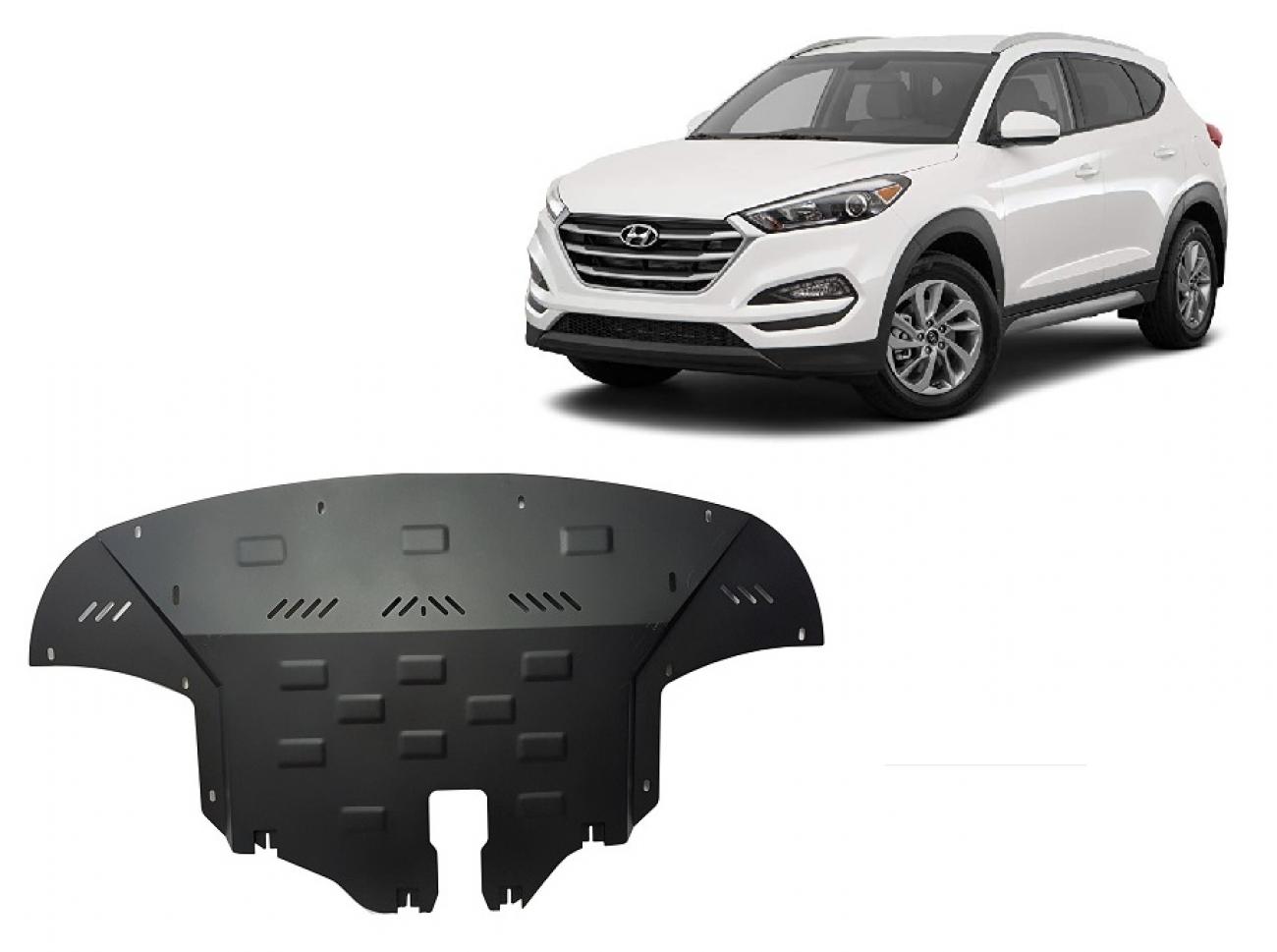 Pohjapanssari Teräs Moottori+ | Hyundai Tucson (2015-2020) - 2