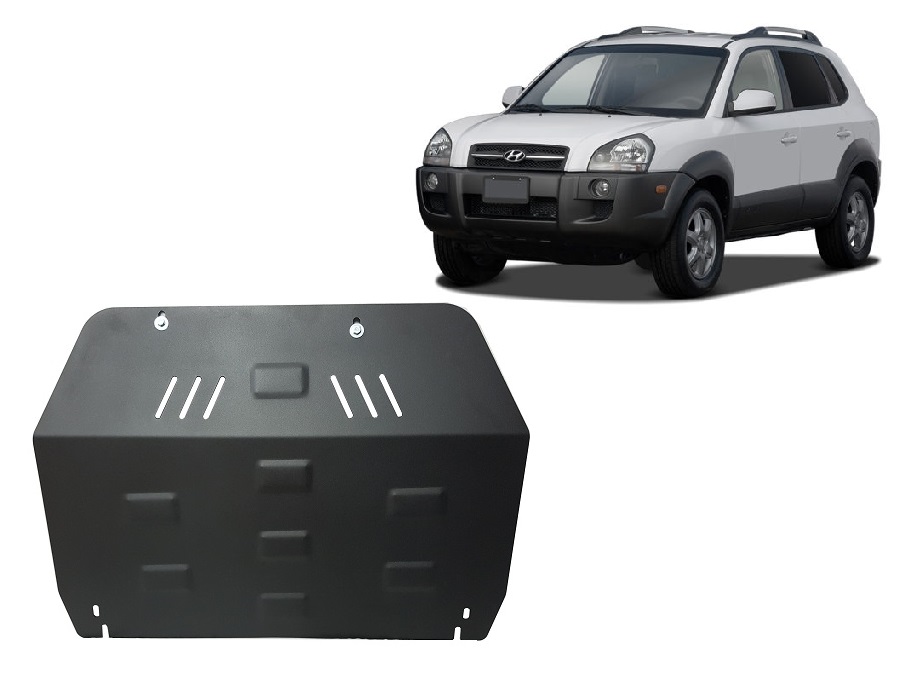 Bunnplate Stål Motor+ | Hyundai Tucson (2004-2015) - 2