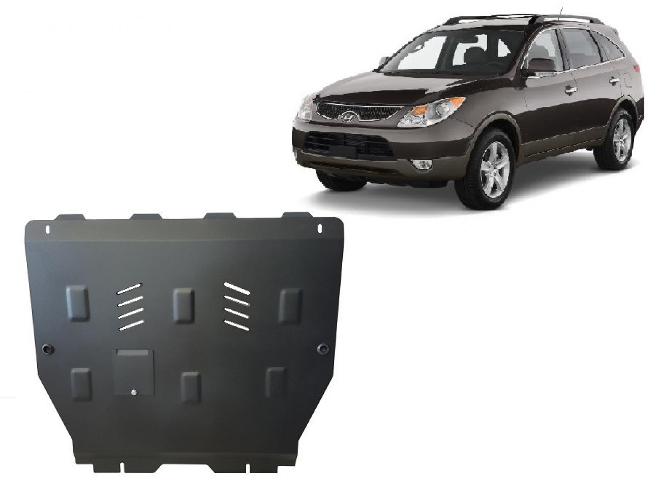 Skid plate Steel Engine+ | Hyundai Veracruz (2009-2015) - 2
