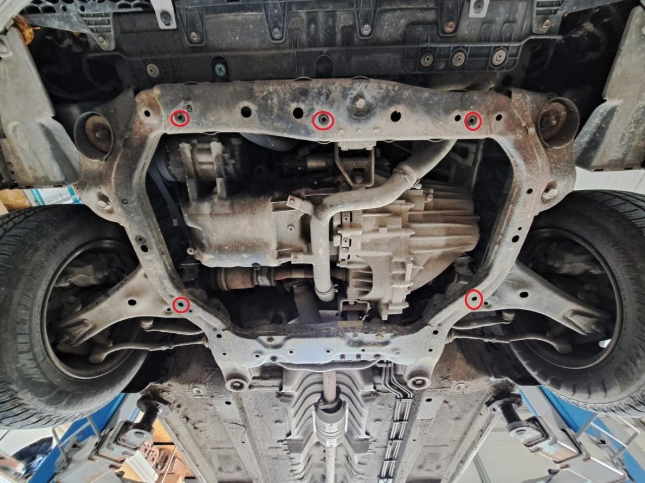 Skid plate Steel Engine+ | Hyundai Verna (2005-2010) - 5