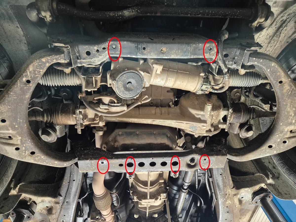 Protezione inferiore motore in acciaio | Isuzu D-Max (2019-2026) - 5
