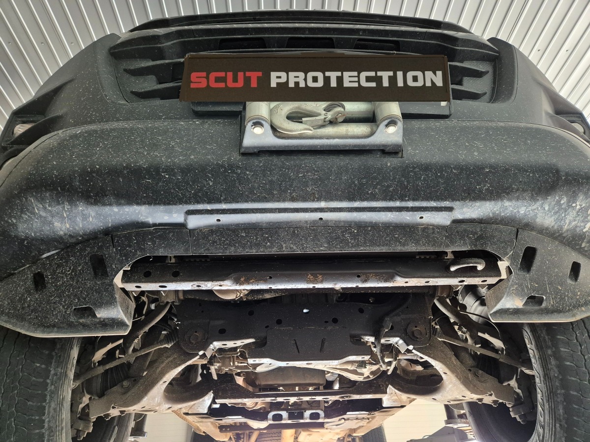 Protezione inferiore motore in acciaio | Isuzu D-Max (2019-2026) - 8