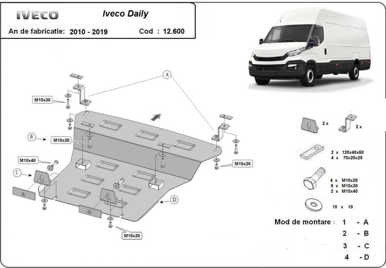 Skid plate Steel Engine+ | Iveco Daily 6 (2014-2026) - 3